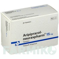 АРИПИПРАЗОЛ (ARIPIPRAZOL) 15 мг таблетки 49 шт - Арипипразол NEURAXPHARM