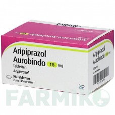 АРИПИПРАЗОЛ (ARIPIPRAZOL) 15 мг таблетки 98 шт - Арипипразол PUREN PHARMA