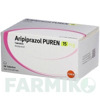 АРИПИПРАЗОЛ (ARIPIPRAZOL) 15 мг таблетки 28 шт - Арипипразол PUREN PHARMA