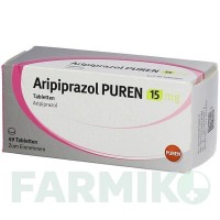 АРІПІПРАЗОЛ (ARIPIPRAZOL) 15 мг таблетки 49 шт - Арипіпразол PUREN PHARMA