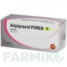 АРИПИПРАЗОЛ (ARIPIPRAZOL) 15 мг таблетки 49 шт - Арипипразол PUREN PHARMA