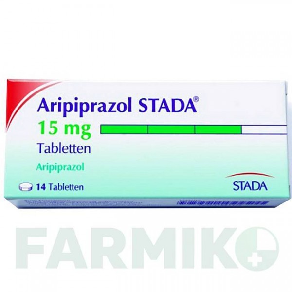 АРИПИПРАЗОЛ (ARIPIPRAZOL) 15 мг таблетки 14 шт - Арипипразол STADAPHARM
