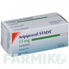 АРИПИПРАЗОЛ (ARIPIPRAZOL) 15 мг таблетки 98 шт - Арипипразол STADAPHARM