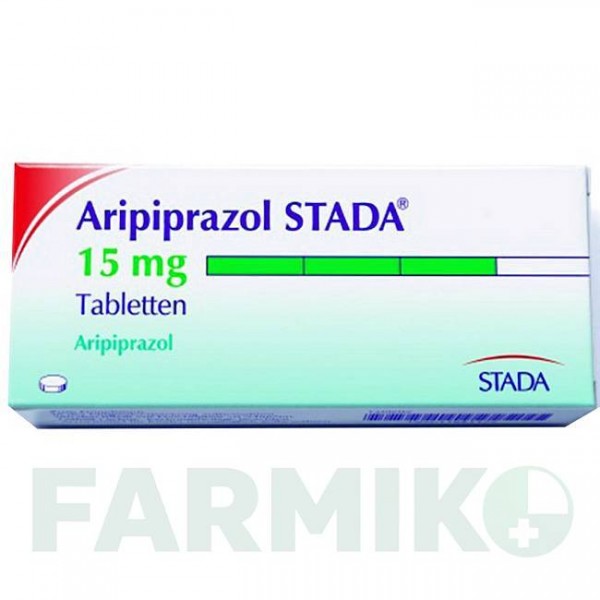 АРІПІПРАЗОЛ (ARIPIPRAZOL) 15 мг таблетки 49 шт - Арипіпразол STADAPHARM