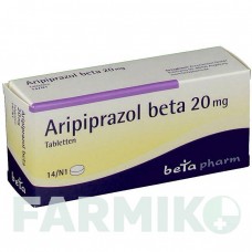 АРИПИПРАЗОЛ (ARIPIPRAZOL) 20 мг таблетки 14 шт - Арипипразол BETAPHARM