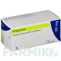 АРІПІПРАЗОЛ (ARIPIPRAZOL) 20 мг таблетки 49 шт - Арипіпразол GLENMARK