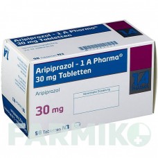 АРИПИПРАЗОЛ (ARIPIPRAZOL) 30 мг таблетки 14 шт - Арипипразол 1 A PHARMA