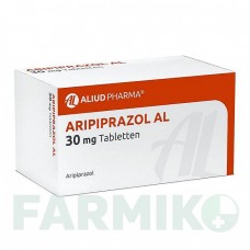 АРИПИПРАЗОЛ (ARIPIPRAZOL) 30 мг таблетки 98 шт - Арипипразол ALIUD PHARMA