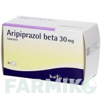 АРІПІПРАЗОЛ (ARIPIPRAZOL) 30 мг таблетки 91 шт - Арипіпразол BETAPHARM