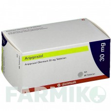 АРИПИПРАЗОЛ (ARIPIPRAZOL) 30 мг таблетки 98 шт - Арипипразол GLENMARK