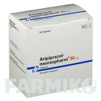 АРІПІПРАЗОЛ (ARIPIPRAZOL) 30 мг таблетки 14 шт - Арипіпразол NEURAXPHARM