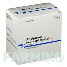 АРИПИПРАЗОЛ (ARIPIPRAZOL) 30 мг таблетки 14 шт - Арипипразол NEURAXPHARM