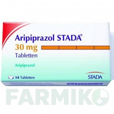 АРИПИПРАЗОЛ (ARIPIPRAZOL) 30 мг таблетки 14 шт - Арипипразол STADAPHARM