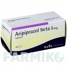 АРИПИПРАЗОЛ (ARIPIPRAZOL) 5 мг таблетки 42 шт - Арипипразол BETAPHARM