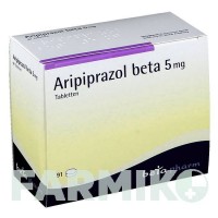 АРИПИПРАЗОЛ (ARIPIPRAZOL) 5 мг таблетки 91 шт - Арипипразол BETAPHARM