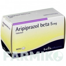 АРИПИПРАЗОЛ (ARIPIPRAZOL) 5 мг таблетки 98 шт - Арипипразол BETAPHARM