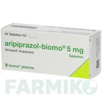 АРІПІПРАЗОЛ (ARIPIPRAZOL) 5 мг таблетки 98 шт - Арипіпразол BIOMO PHARMA