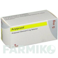 АРИПИПРАЗОЛ (ARIPIPRAZOL) 5 мг таблетки 28 шт - Арипипразол GLENMARK