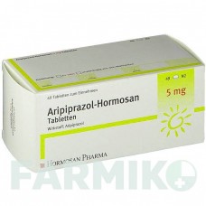 АРІПІПРАЗОЛ (ARIPIPRAZOL) 5 мг таблетки 49 шт - Арипіпразол HORMOSAN PHARMA