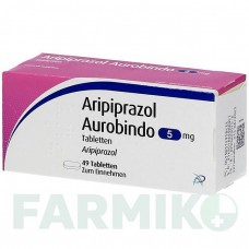 АРИПИПРАЗОЛ (ARIPIPRAZOL) 5 мг таблетки 49 шт - Арипипразол PUREN PHARMA