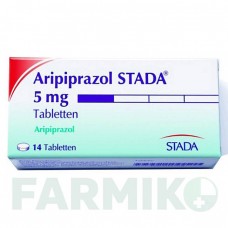 АРИПИПРАЗОЛ (ARIPIPRAZOL) 5 мг таблетки 14 шт - Арипипразол STADAPHARM