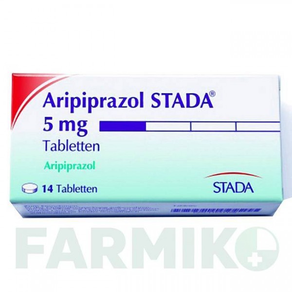 АРИПИПРАЗОЛ (ARIPIPRAZOL) 5 мг таблетки 14 шт - Арипипразол STADAPHARM