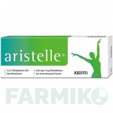 АРІСТЕЛЛЕ (ARISTELLE) 0,03 мг/2 мг таблетки 21 шт - Дієногест, Етинілестрадіол ARISTO PHARMA