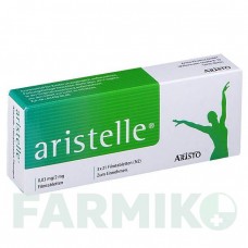 АРІСТЕЛЛЕ (ARISTELLE) 0,03 мг/2 мг таблетки 3x21 шт - Дієногест, Етинілестрадіол ARISTO PHARMA