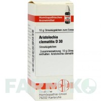 АРИСТОЛОХІЯ КЛЕМАТИТИС (ARISTOLOCHIA CLEMATITIS) D 30 глобули 10 г - Гомеопатія DHU