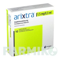 АРИКСТРА (ARIXTRA) 1,5 мг/0,3 мл раствор 7x0,3 мл - Фондапаринукс KOHLPHARMA