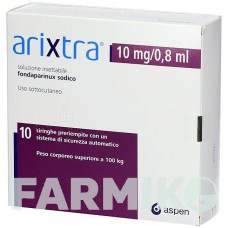 АРИКСТРА (ARIXTRA) 10 мг/0,8 мл раствор 10x0,8 мл - Фондапаринукс EMRA-MED