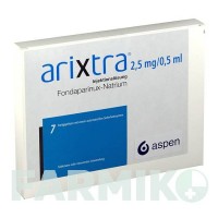 АРІКСТРА (ARIXTRA) 2,5 мг/0,5 мл розчин 7x0,5 мл - Фондапаринукс CC PHARMA