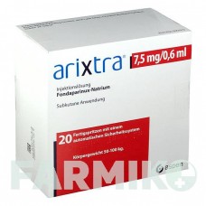 АРИКСТРА (ARIXTRA) 7,5 мг/0,6 мл раствор 7x0,6 мл - Фондапаринукс ABACUS MEDICINE