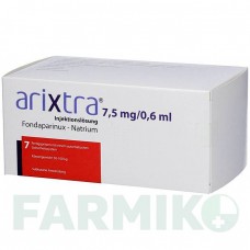 АРИКСТРА (ARIXTRA) 7,5 мг/0,6 мл раствор 7x0,6 мл - Фондапаринукс ORIFARM
