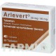 АРЛЕВЕРТ (ARLEVERT) 20 мг/40 мг таблетки 50 шт - Циннаризин, Дименгидринат HENNIG