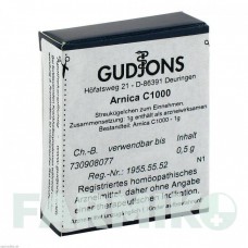 АРНІКА (ARNICA) C 1000 глобули 0,5 г - Гомеопатія GUDJONS