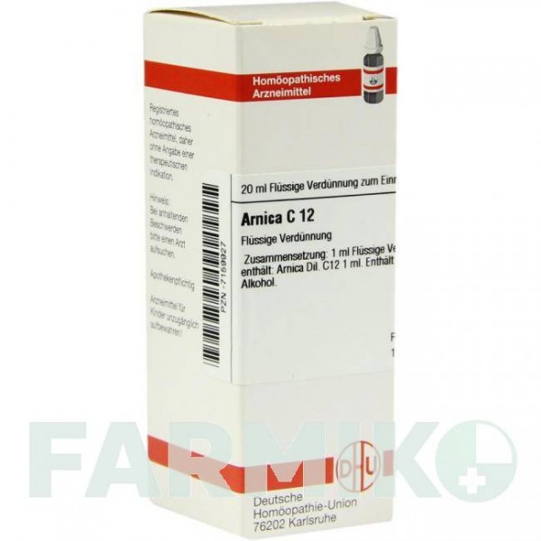 АРНИКА (ARNICA) C 12 раствор 20 мл - Гомеопатия DHU