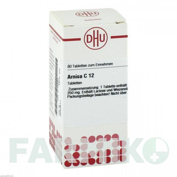 АРНИКА (ARNICA) C 12 таблетки 80 шт - Гомеопатия DHU