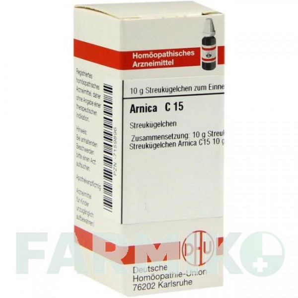 АРНИКА (ARNICA) C 15 глобули 10 г - Гомеопатия DHU