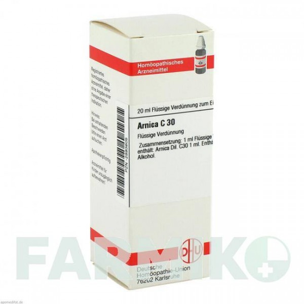 АРНИКА (ARNICA) C 30 раствор 20 мл - Гомеопатия DHU