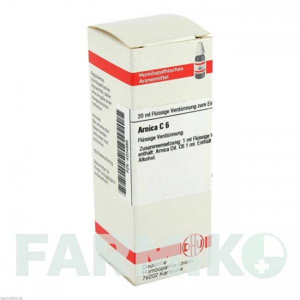 АРНИКА (ARNICA) C 6 раствор 20 мл - Гомеопатия DHU