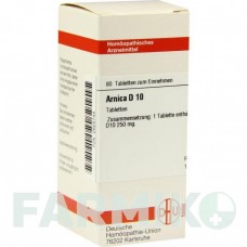 АРНИКА (ARNICA) D 10 таблетки 80 шт - Гомеопатия DHU