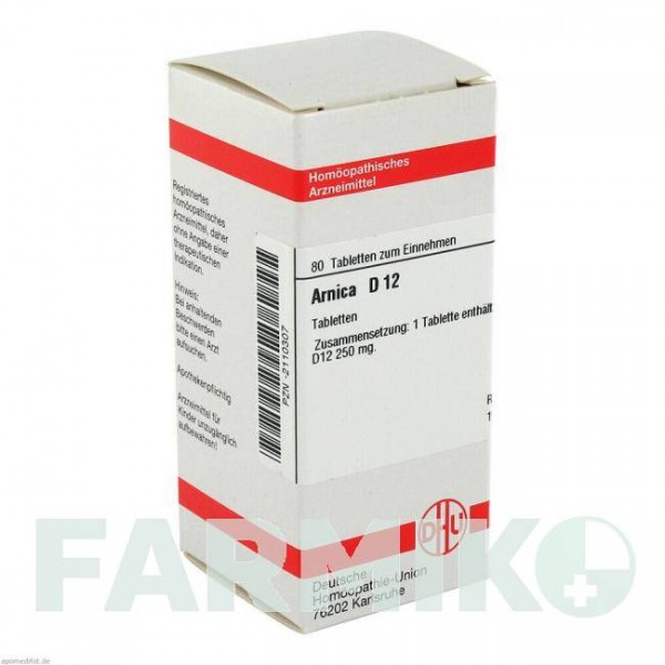 АРНІКА (ARNICA) D 12 таблетки 80 шт - Гомеопатія DHU