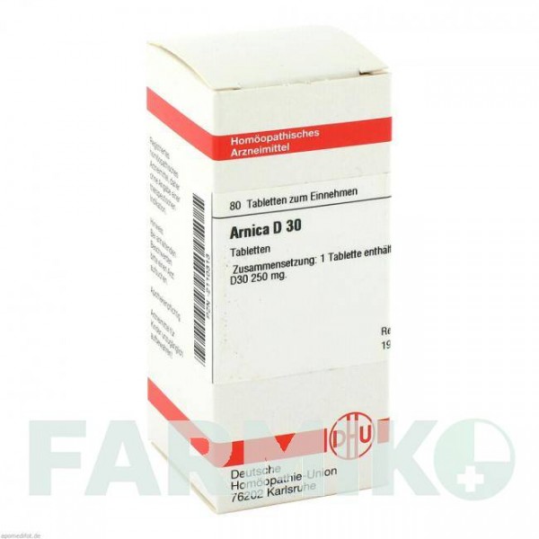 АРНІКА (ARNICA) D 30 таблетки 80 шт - Гомеопатія DHU