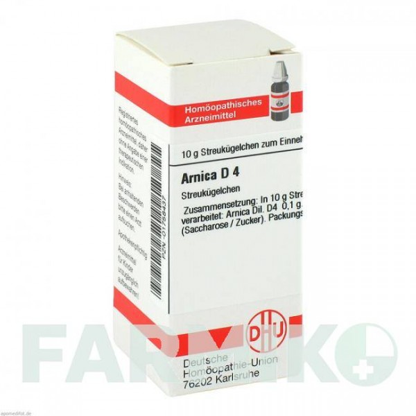 АРНИКА (ARNICA) D 4 глобули 10 г - Гомеопатия DHU