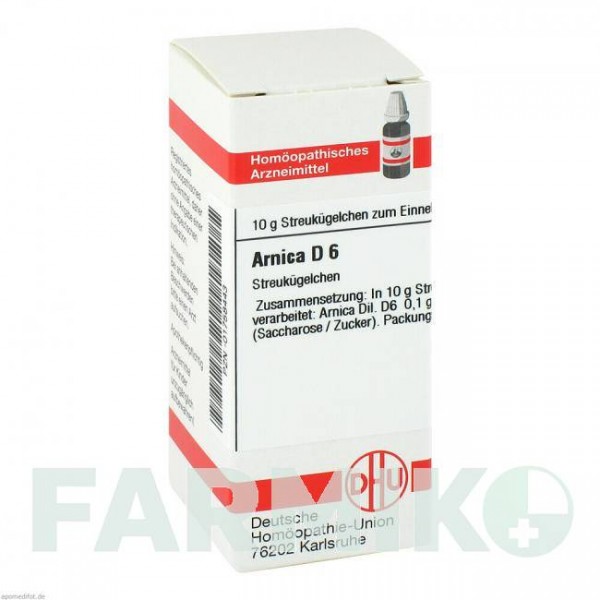 АРНИКА (ARNICA) D 6 глобули 10 г - Гомеопатия DHU