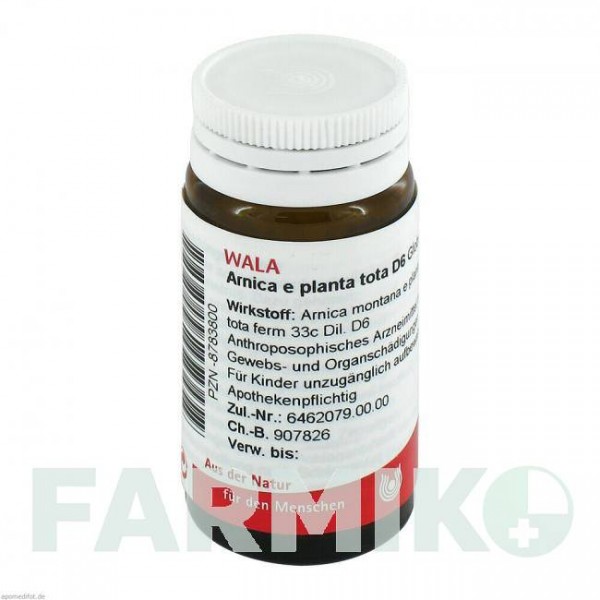 АРНИКА (ARNICA) D 6 глобули 20 г - Гомеопатия WALA HEILMITTEL