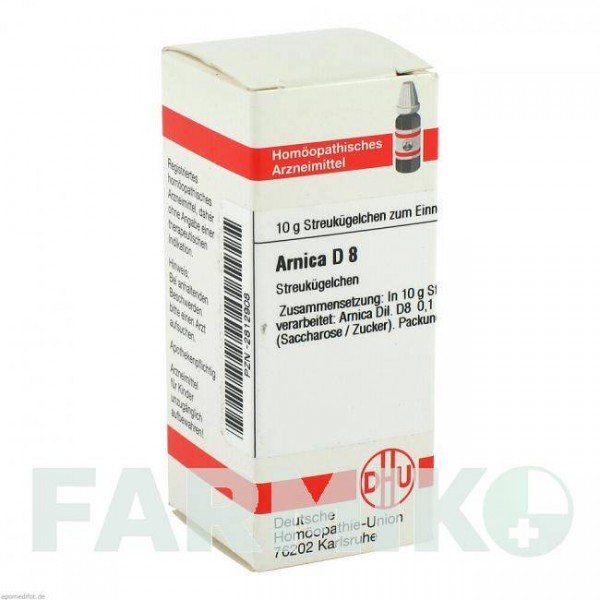 АРНИКА (ARNICA) D 8 глобули 10 г - Гомеопатия DHU