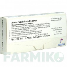 АРНИКА ЛЕВИСТИКУМ (ARNICA LEVISTICUM) D 6 ампулы 8x1 мл - Гомеопатия WELEDA