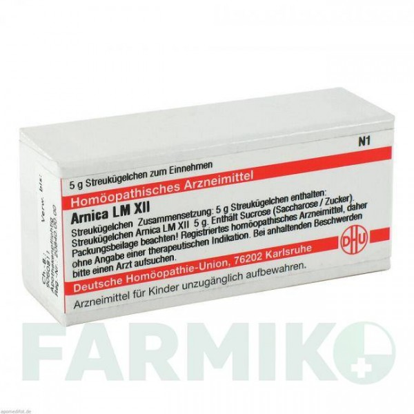 АРНИКА (ARNICA) LM XII глобули 5 г - Гомеопатия DHU